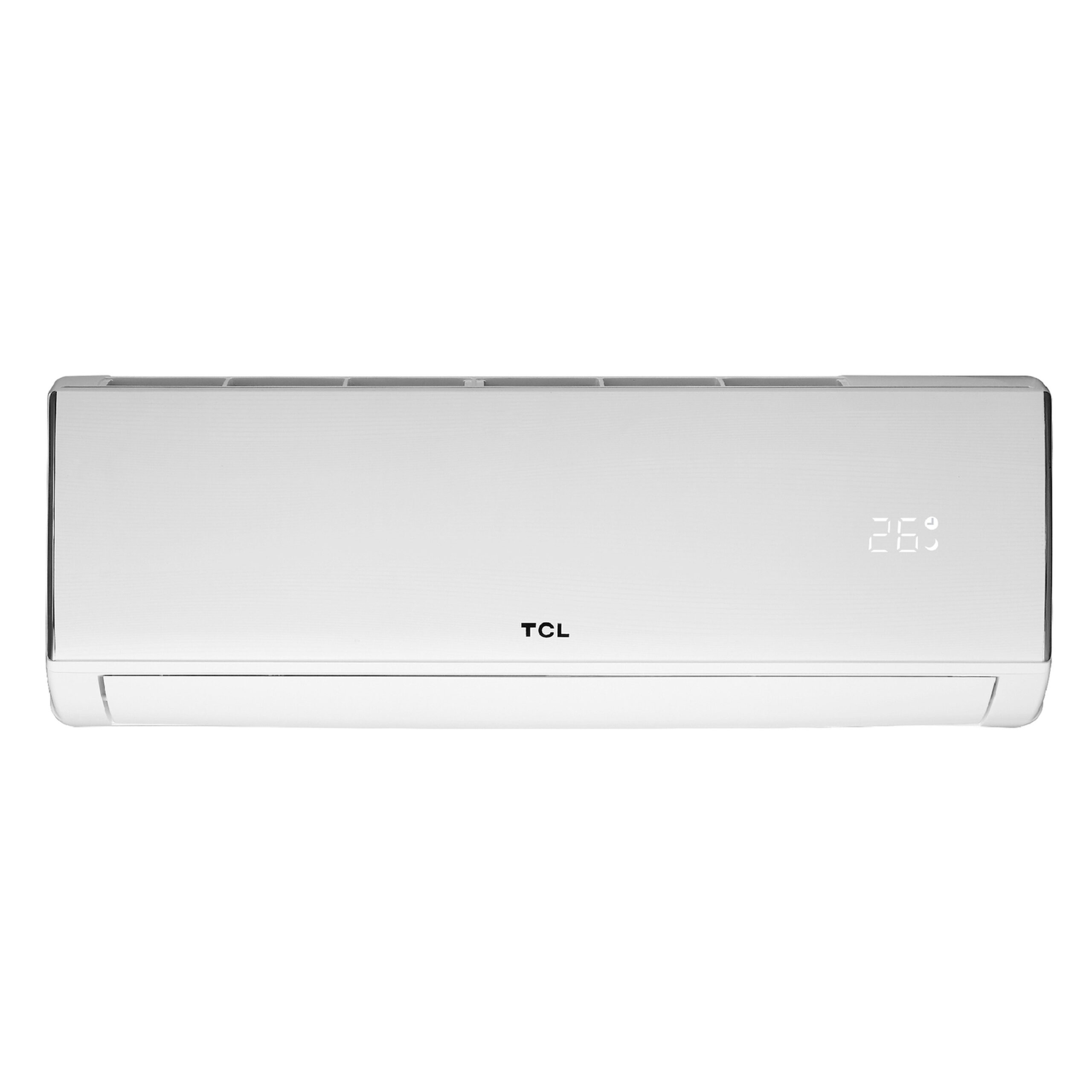 TCL 2 Ton 26094 BTU Split Air Conditioner with Piston Compressor – Front View.
