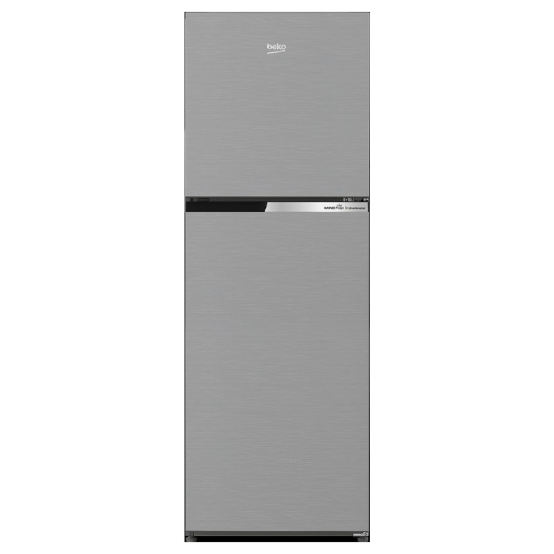 BEKO RDNT300XS 54 cm Fridge Freezer with Freezer Top – Front View.
