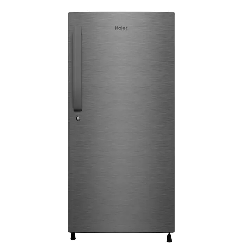 Haier 240 Liter Single Door Refrigerator – Front View.
