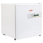 Akai 60L Compact Mini Refrigerator with Single Door, Side View – Model RFMA-K60DW6