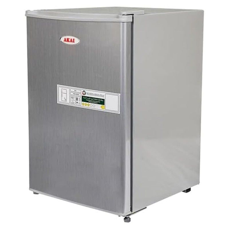 Akai 90L Compact Mini Refrigerator, Freezer Box and Shelves Close-up – Model RFMA-K90DS6