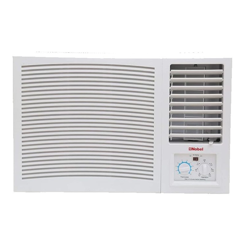 Nobel 2 Ton 24000 BTU Window Air Conditioner with T3 Rotary Compressor – Front View.
