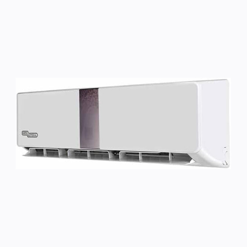 Super General 2 Ton 19600 BTU Split Air Conditioner with Piston Compressor and 410 Gas – Front View.
