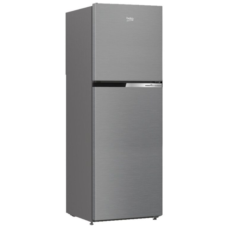 BEKO RDNT300XS Fridge Freezer, Freezer Top, 54 cm, Right Side View