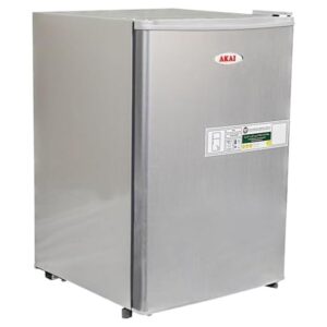 Akai 90L Compact Mini Refrigerator with Single Door, Side View – Model RFMA-K90DS6