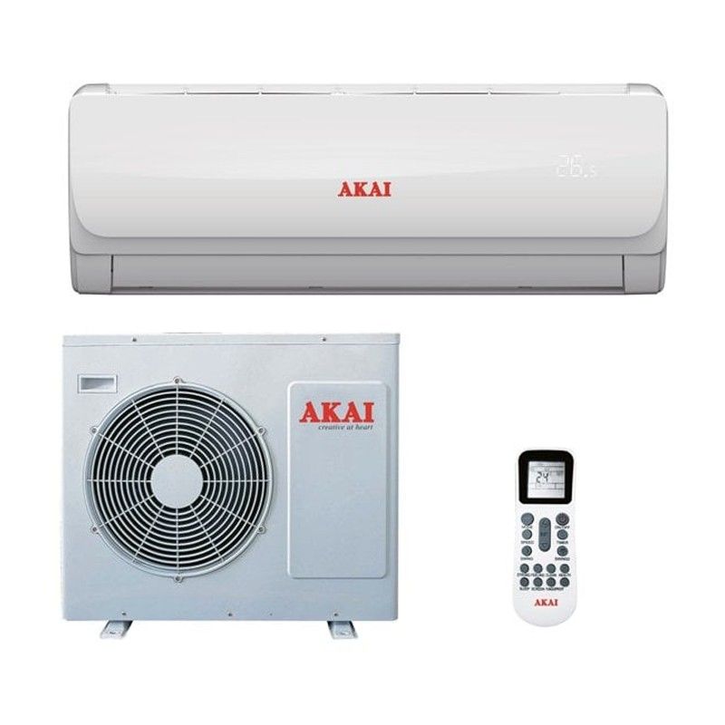 Akai 2.5 Ton Split Air Conditioner, 30000 BTU, Front View – Model ACMA-A30PR4, 1 Year Full & 5 Years Compressor Warranty