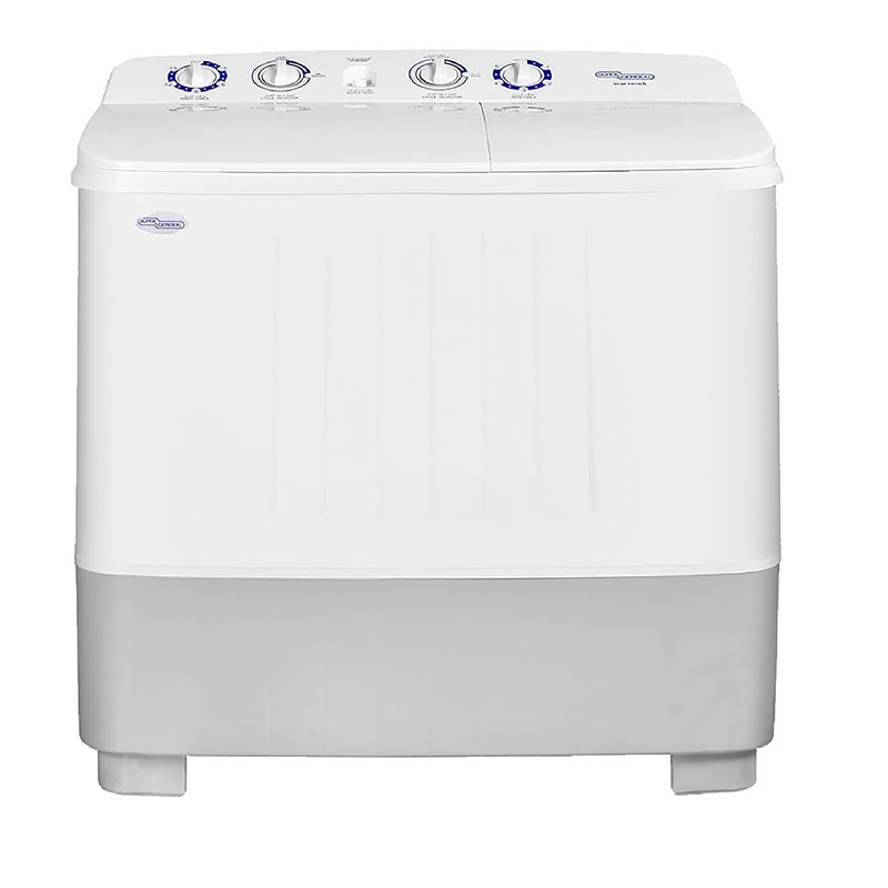 Front view – Twin tubs with top control panel | العرض الأمامي – الحوضين مع لوحة التحكم العلوية
