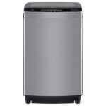 Front view of BEKO WTL120S 12 Kg Top Load Automatic Washing Machine showing control panel and modern design | العرض الأمامي لغسالة بيكو WTL120S تحميل علوي تُظهر لوحة التحكم والتصميم العصري