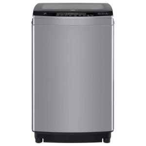 Front view of BEKO WTL120S 12 Kg Top Load Automatic Washing Machine showing control panel and modern design | العرض الأمامي لغسالة بيكو WTL120S تحميل علوي تُظهر لوحة التحكم والتصميم العصري