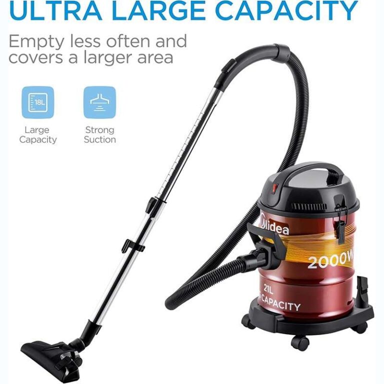 Midea Drum Vacuum Cleaner 2000W | مكنسة ميديا الكهربائية 2000 واط