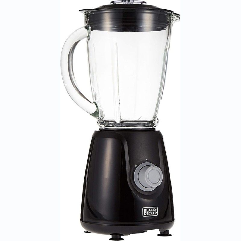 Powerful 400W blender with 1.5L glass jar and twin grinding mills – خلاط بلاك اند ديكر مع مطحنتين