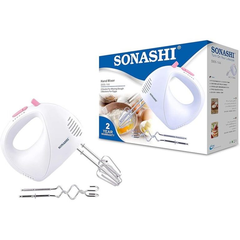 Stainless Steel Beaters and Dough Hooks for Sonashi SMX-144 Hand Mixer