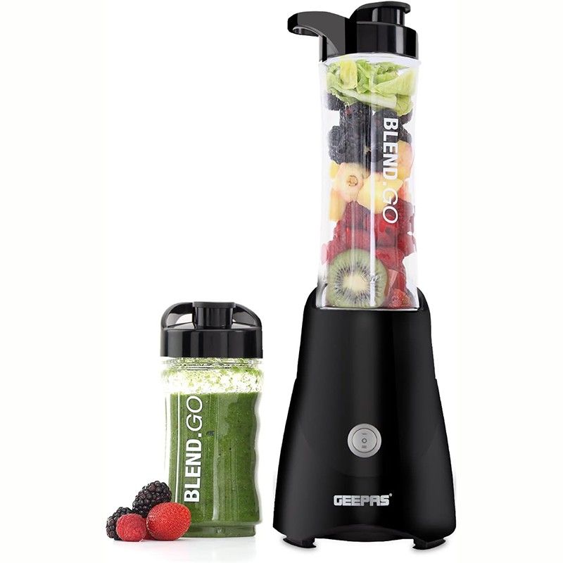 300W personal blender with 570ml & 400ml BPA-free jars.