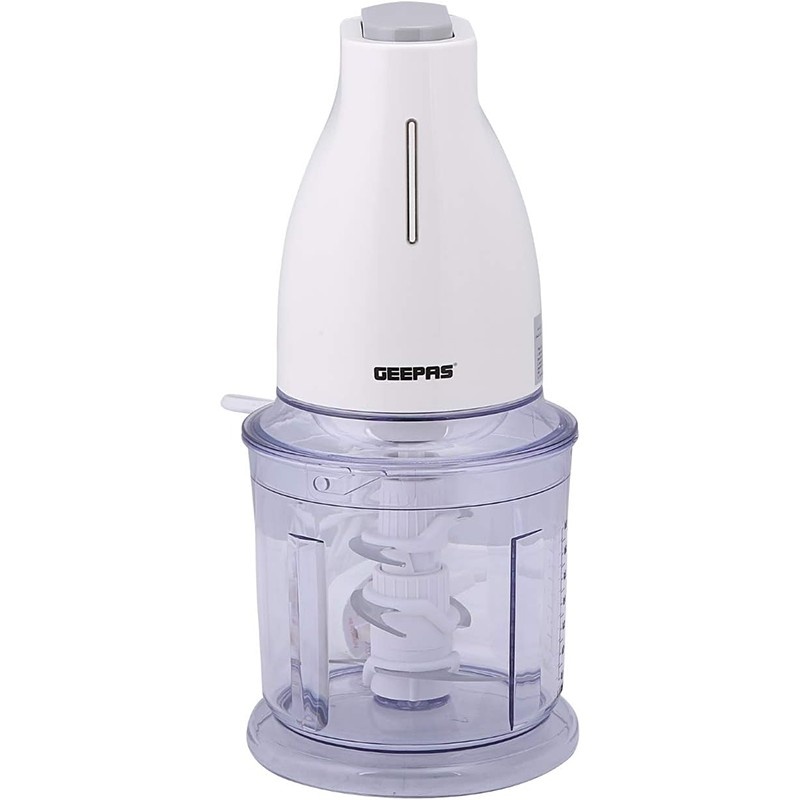 Compact 700ml multi chopper with stainless steel blades and 500W motor.
