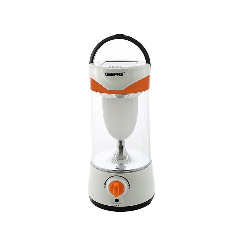 Geepas GSE5589 Rechargeable Solar LED Lantern | مصباح الطوارئ جيباس GSE5589