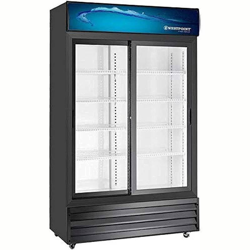825L no-frost showcase chiller with double glass doors – ثلاجة عرض بسعة كبيرة بدون صقيع
