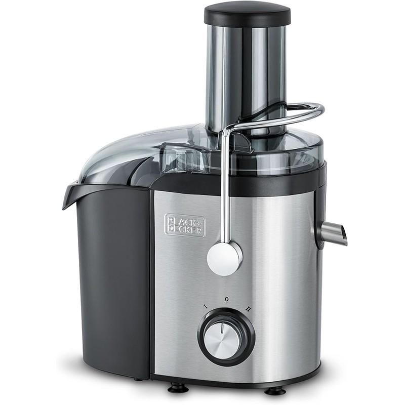 Side view of BLACK+DECKER JE800-B5 Juicer | منظر جانبي لعصارة بلاك آند ديكر