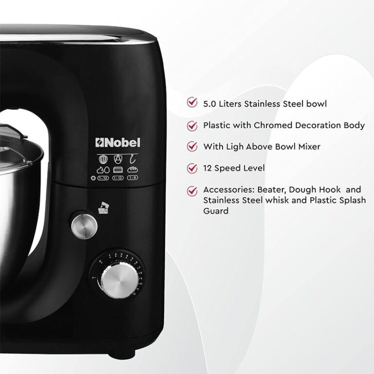 Nobel NBM50 Stand Mixer in Action | خلاط نوبل أثناء الاستخدام