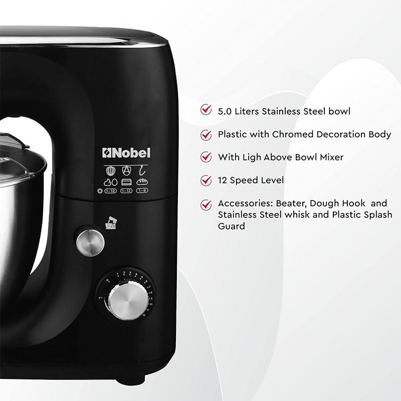 Nobel NBM50 Stand Mixer in Action | خلاط نوبل أثناء الاستخدام