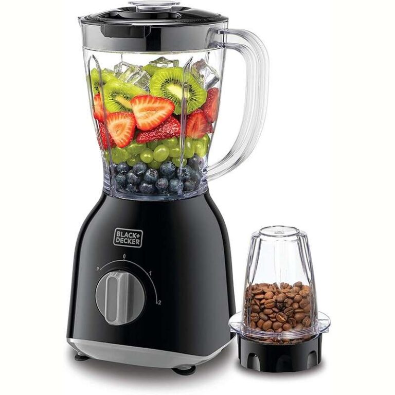 BLACK+DECKER BX365PR-B5 Blender with Grinder Mill | خلاط بلاك اند ديكر مع مطحنة