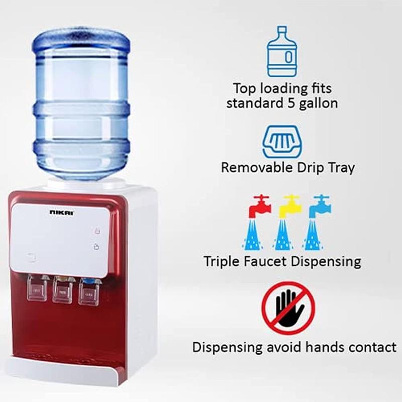 Nikai NWD1900T Water Dispenser in kitchen or office setup | مبرد مياه نيكاي في المطبخ أو المكتب