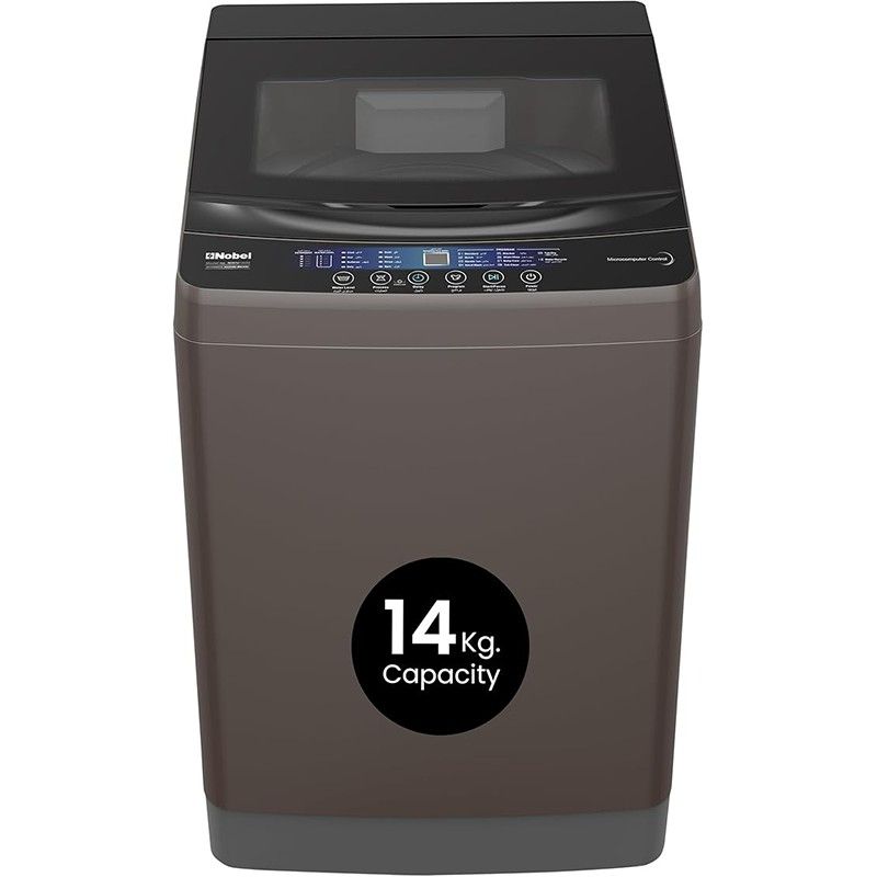 14Kg top load washing machine with LED display and modern design
غسالة 14 كجم تحميل علوي مع شاشة LED وتصميم عصري